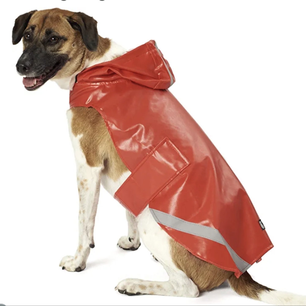 PetRageous London Slicker Water Repellent Dog Raincoat